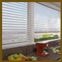 Window blinds, small window blinds, large window blinds